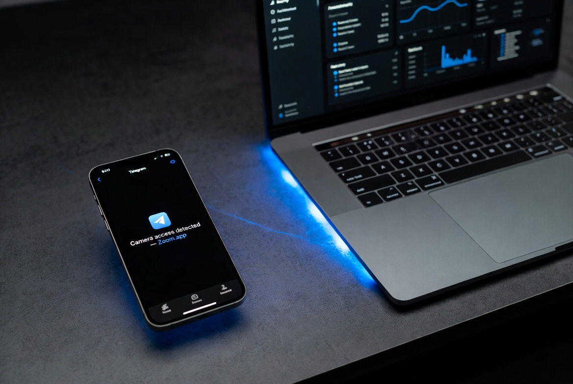 Telegram security alert from Maclaw